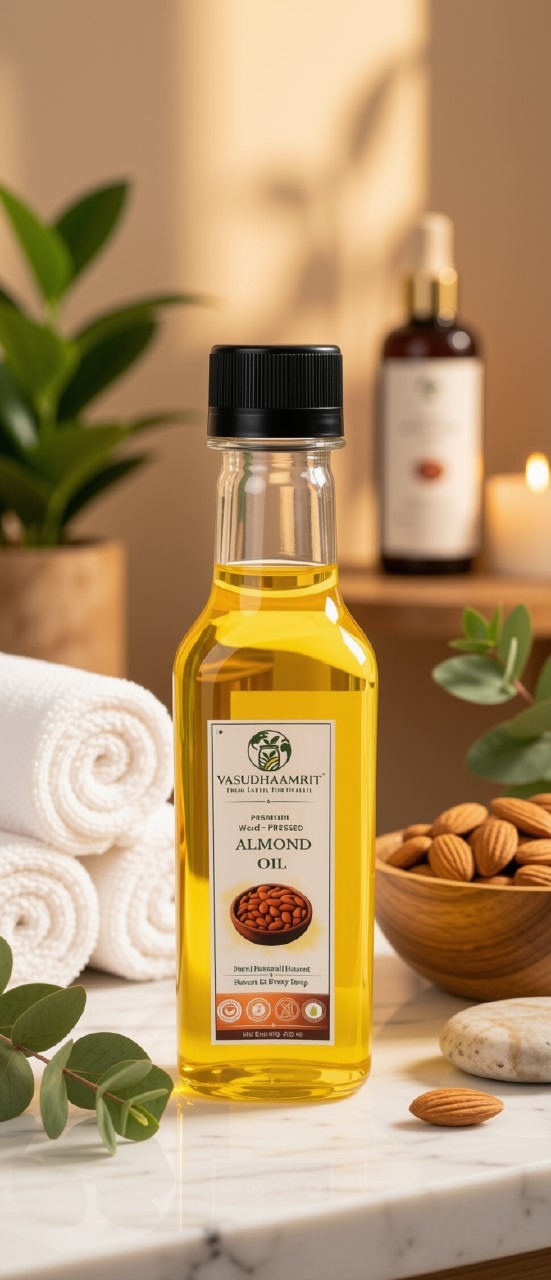 Wood Pressed Almond Oil