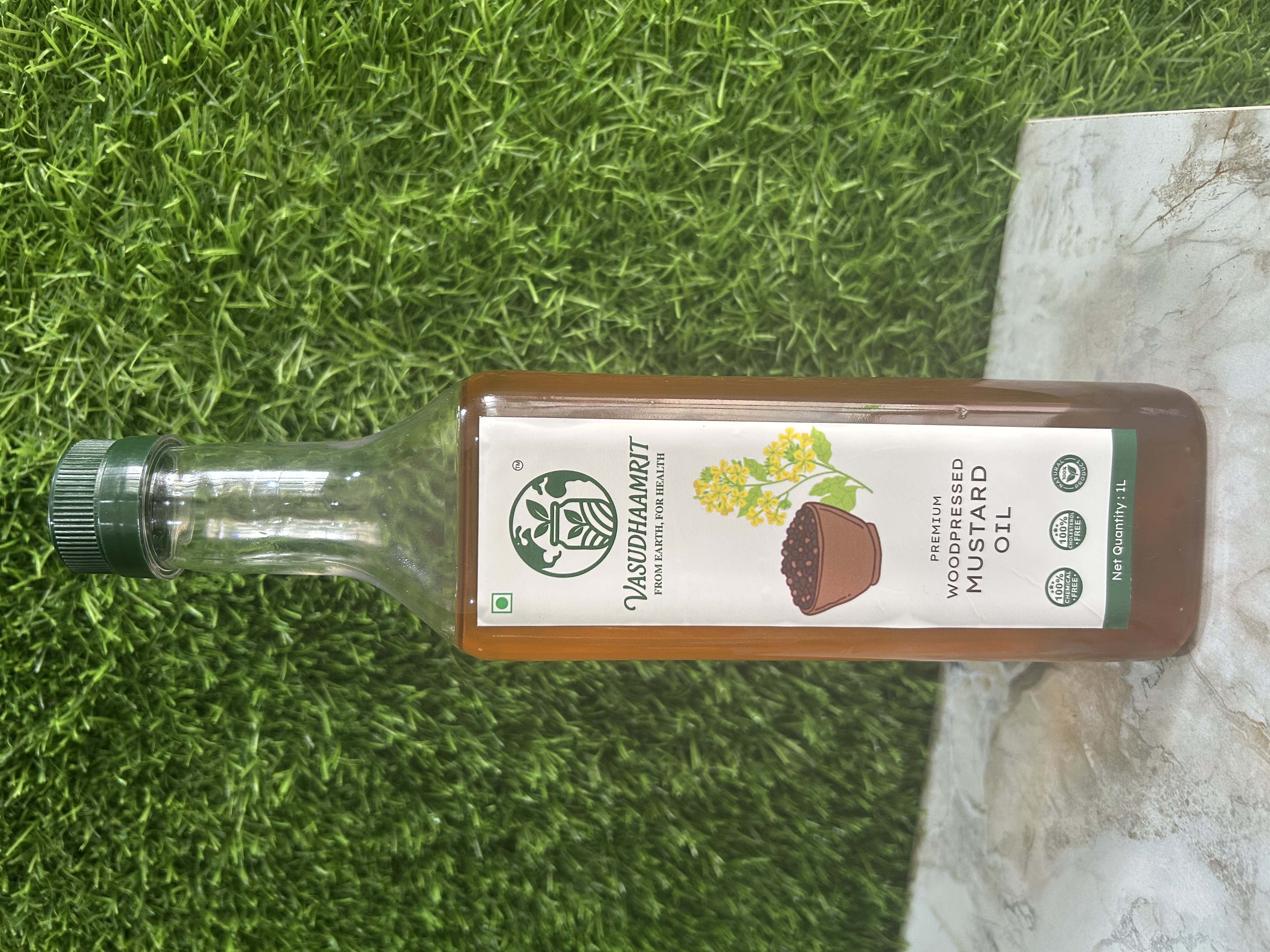 Wood Pressed Mustard Oil